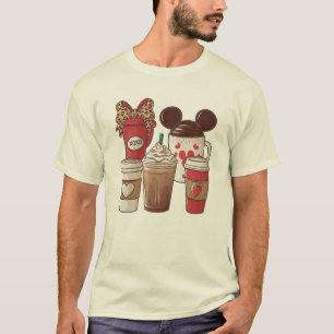 Valentijnsdag Grappige Latte Koffieliefhebber  T-shirt