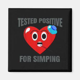 Valentijnsdag grappige liefde simp voor vriendin v magneet