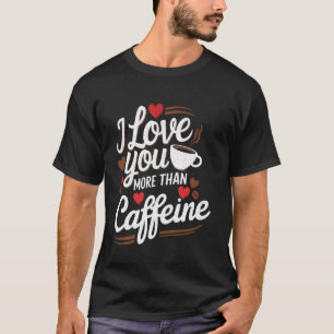Valentijnsdag Grappige Luiaard Liefde Koffie T-shirt