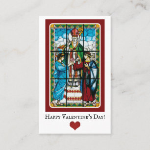 Valentijnsdag Greeting Religieuze Prayer-kaarten Visitekaartje