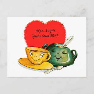 Valentijnsdag Groet Briefkaart