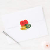  Valentijnsdag Groet Stickers (Envelop)