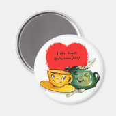  Valentijnsdag groetmagneet Magneet (Voorkant / Achterkant)