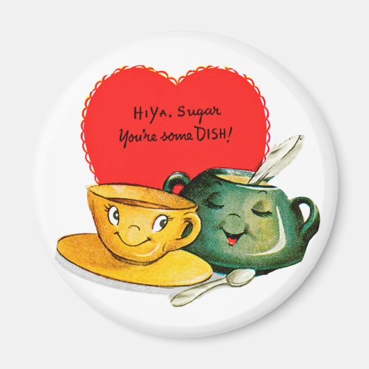  Valentijnsdag groetmagneet Magneet (Voorkant)