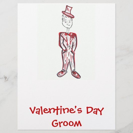 Valentijnsdag Groom (Voorkant)