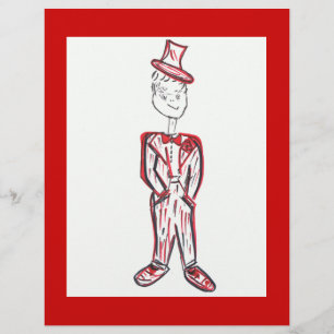 Valentijnsdag Groom Flyer