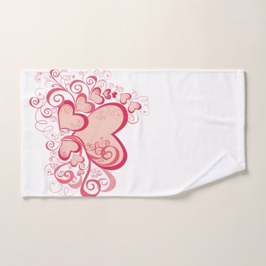 Valentijnsdag handdoekset bad handdoek (Handdoek)