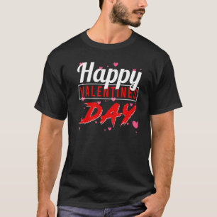 Valentijnsdag Happy Valentines Day Matching T-shirt