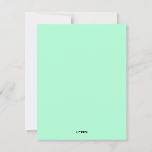 Valentijnsdag - hart en vlinder op regenboog feestdagenkaart (Achterkant)