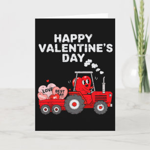 Valentijnsdag Hart In Tractor Grappige Boerderij P Kaart