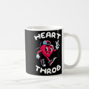 Valentijnsdag Hart Klop Vrede Retro Groovy Jongens Koffiemok