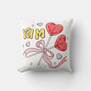 Valentijnsdag Hart Lollipop Kussen