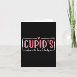 Valentijnsdag Hart Romantische Lunch Lady Cupids F Kaart