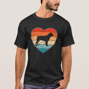 Valentijnsdag Hart Rottweiler Dog Puppy T-shirt
