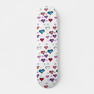 Valentijnsdag hart skateboard
