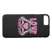 Valentijnsdag Hart Skelet Handen Hart Case-Mate iPhone Case (Achterkant (Horizontaal))