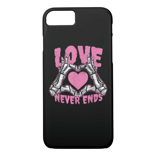 Valentijnsdag Hart Skelet Handen Hart Case-Mate iPhone Case (Achterkant)