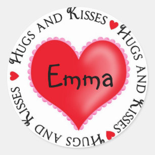 Valentijnsdag Hart Stickers