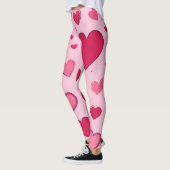 Valentijnsdag Harten 01 Leggings (Links)