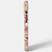 Valentijnsdag hartpatroon Case-Mate iPhone case (Achterkant / Links)