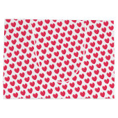 Valentijnsdag Heart Texas Armadillo Groot Cadeauzakje (Achterkant)