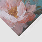 Valentijnsdag Highland Koe Rustieke Decoupage Tissuepapier (Detail)