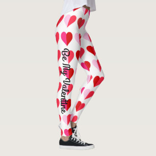 Valentijnsdag hoort overal over rood roze klauw leggings