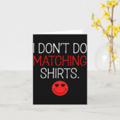 Valentijnsdag Ik Doe Niet Aan Bijpassende Shirts M Kaart (Gele Bloem)