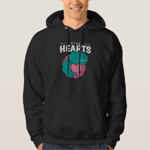 Valentijnsdag Ik Steel Hartjes Liefde Trex Jongens Hoodie