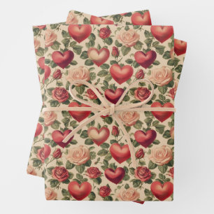Valentijnsdag inpakpapier Vel