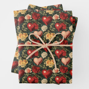 Valentijnsdag inpakpapier Vel
