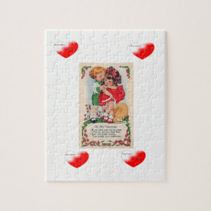 Valentijnsdag Jigzaag Puzzle Legpuzzel