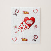 Valentijnsdag Jigzaag Puzzle Legpuzzel (Verticaal)