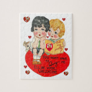 Valentijnsdag Jigzaag Puzzle Legpuzzel