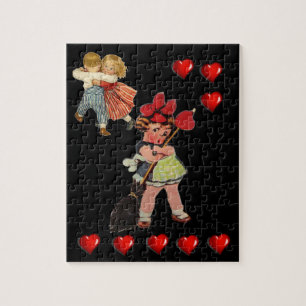 Valentijnsdag Jigzaag Puzzle Legpuzzel