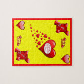 Valentijnsdag Jigzaag Puzzle Legpuzzel (Horizontaal)