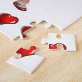Valentijnsdag Jigzaag Puzzle Legpuzzel (Zijkant)