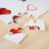 Valentijnsdag Jigzaag Puzzle Legpuzzel (Zijkant)
