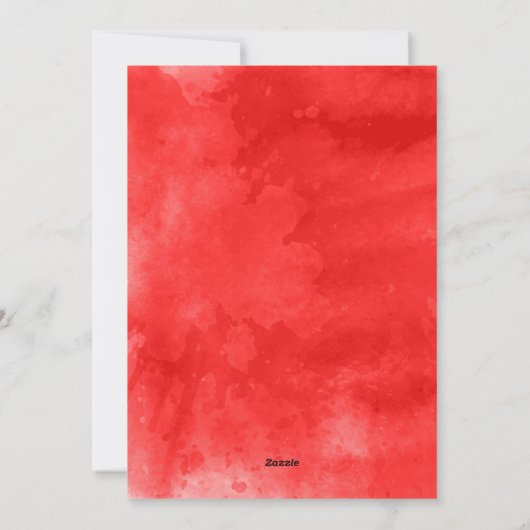 Valentijnsdag Jij bent mijn Thuis Gepersonaliseerd Feestdagenkaart (Achterkant)