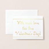 Valentijnsdag Kaart (Voorkant met envelop)