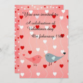 valentijnsdag kaart (Voorkant / Achterkant)