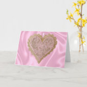 Valentijnsdag Kaart (Gele Bloem)