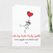 Valentijnsdag-kaart Feestdagen Kaart (Achterkant)