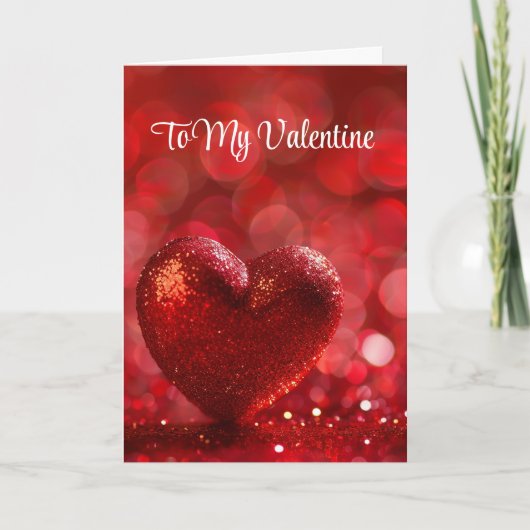 Valentijnsdag-kaart Feestdagen Kaart (Voorkant)