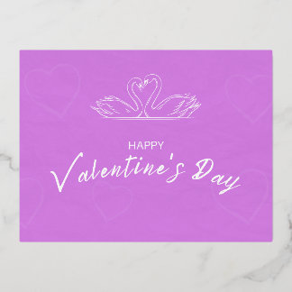 Valentijnsdag-kaart Folie Feestdagen Briefkaart