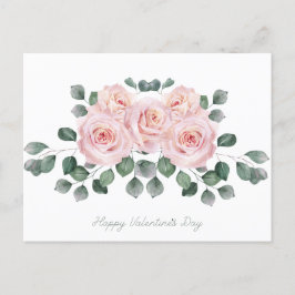 Valentijnsdag Kaart "Happy Valentine's Day"