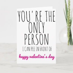 Valentijnsdag Kaart, jij bent de enige Feestdagen Kaart