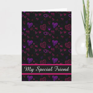 Valentijnsdag Kaart-Mijn speciale vriend Feestdagen Kaart