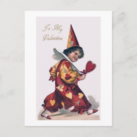 Valentijnsdag Kaart reproductie (Voorkant)