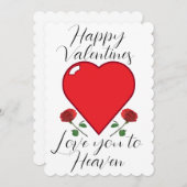 Valentijnsdag Kaarten  Opmerking (Voorkant / Achterkant)